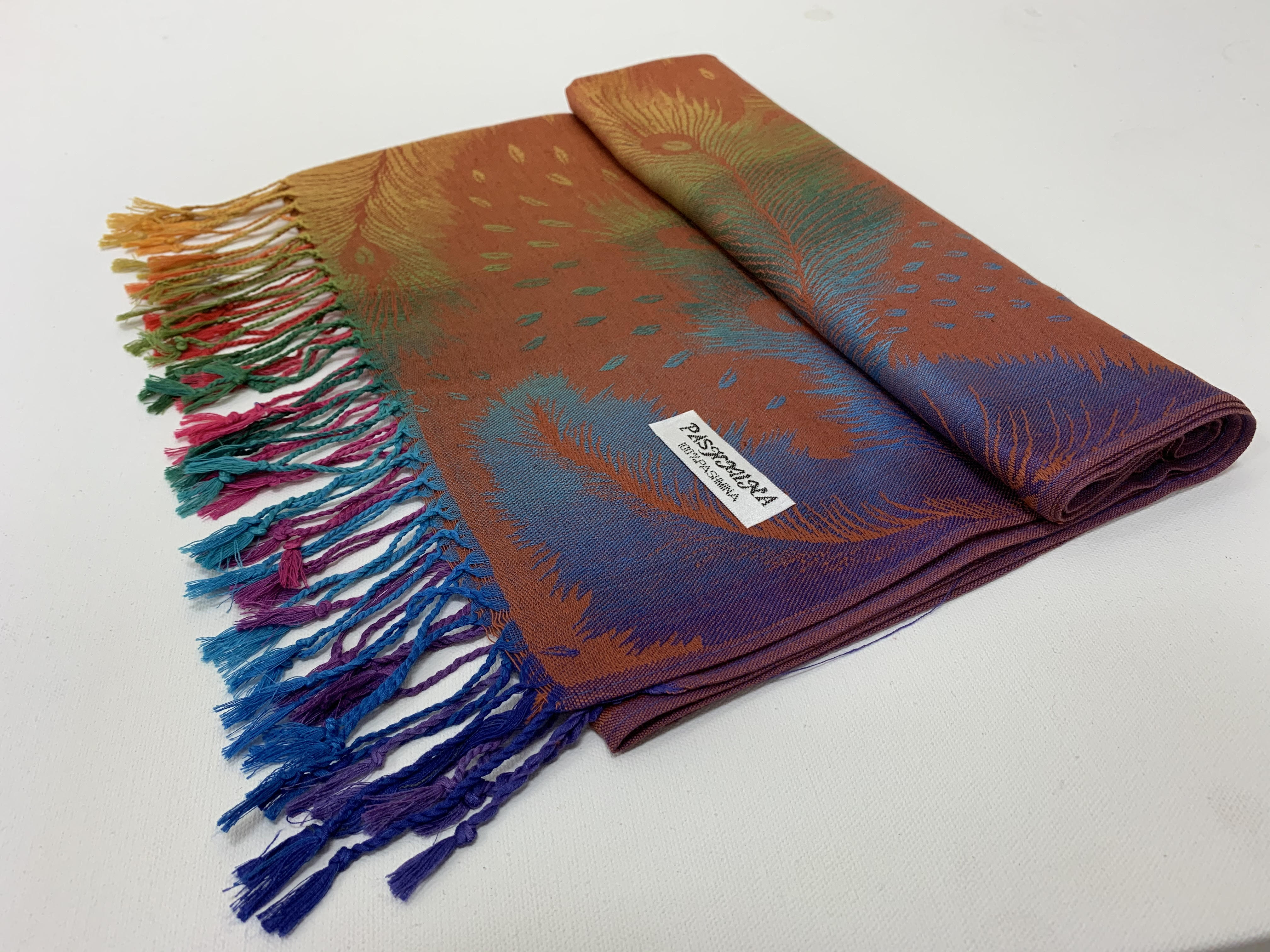 Jewel Tones Peacock Feathers